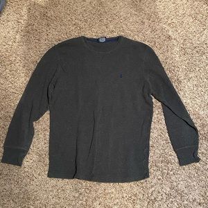 Polo grey thermal pj shirt